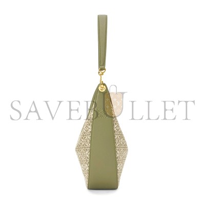 LOEWE LUNA ANAGRAM IN JACQUARD AND LEATHER A923PL9X01-4364 (30*27*8cm)