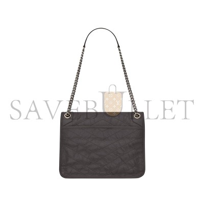 YSL NIKI MEDIUM IN VINTAGE LEATHER 6331580EN041112 (28*20*8.5cm)