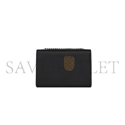 YSL KATE SMALL IN GRAIN DE POUDRE EMBOSSED LEATHER 469390BOW0N1000 (20*12.5*5cm)