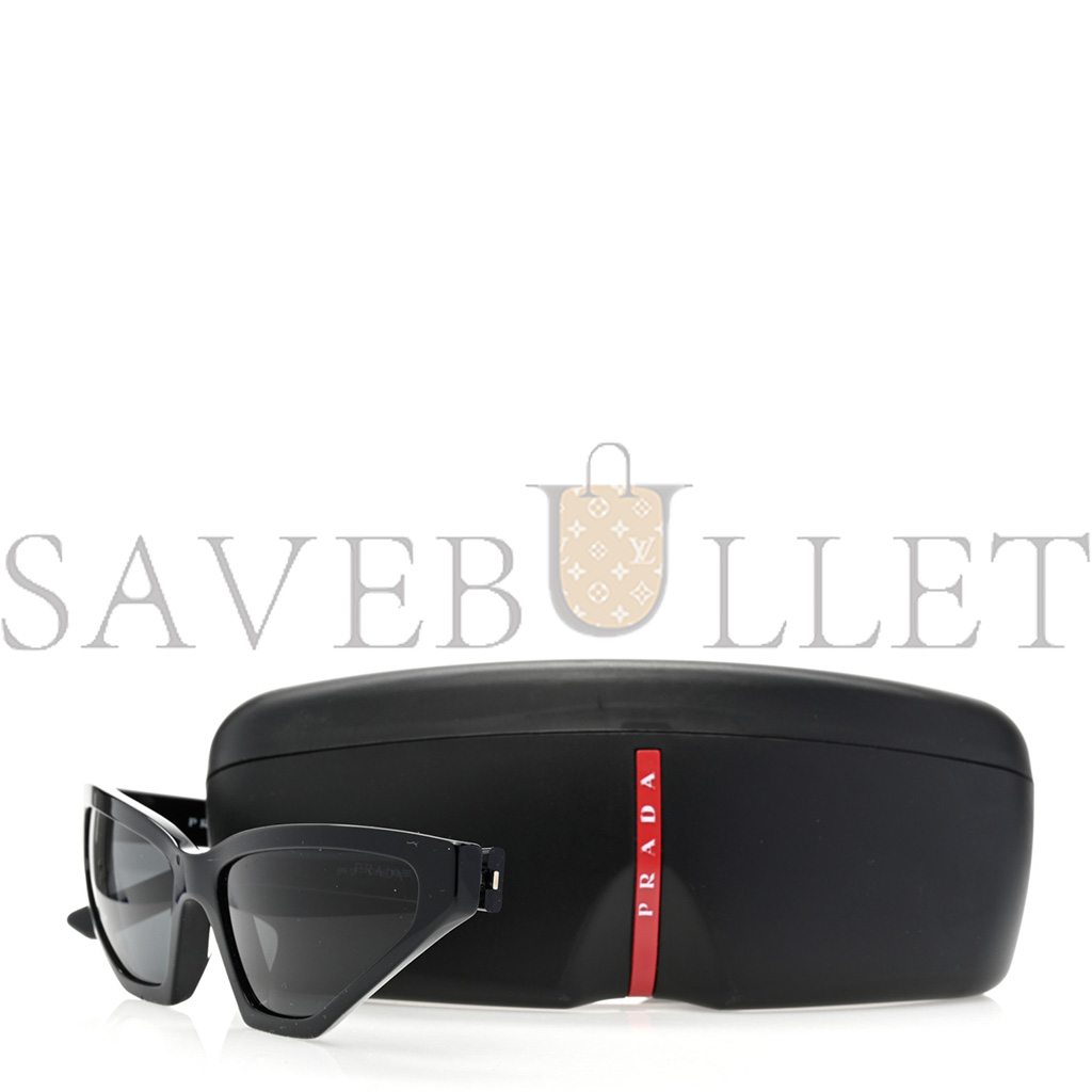 PRADA CAT EYE SUNGLASSES SPR 12V BLACK