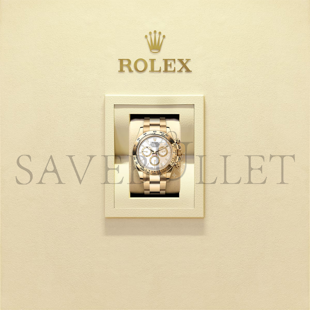 ROLEX COSMOGRAPH DAYTONA OYSTER, 40 MM, YELLOW GOLD WATCH 126508