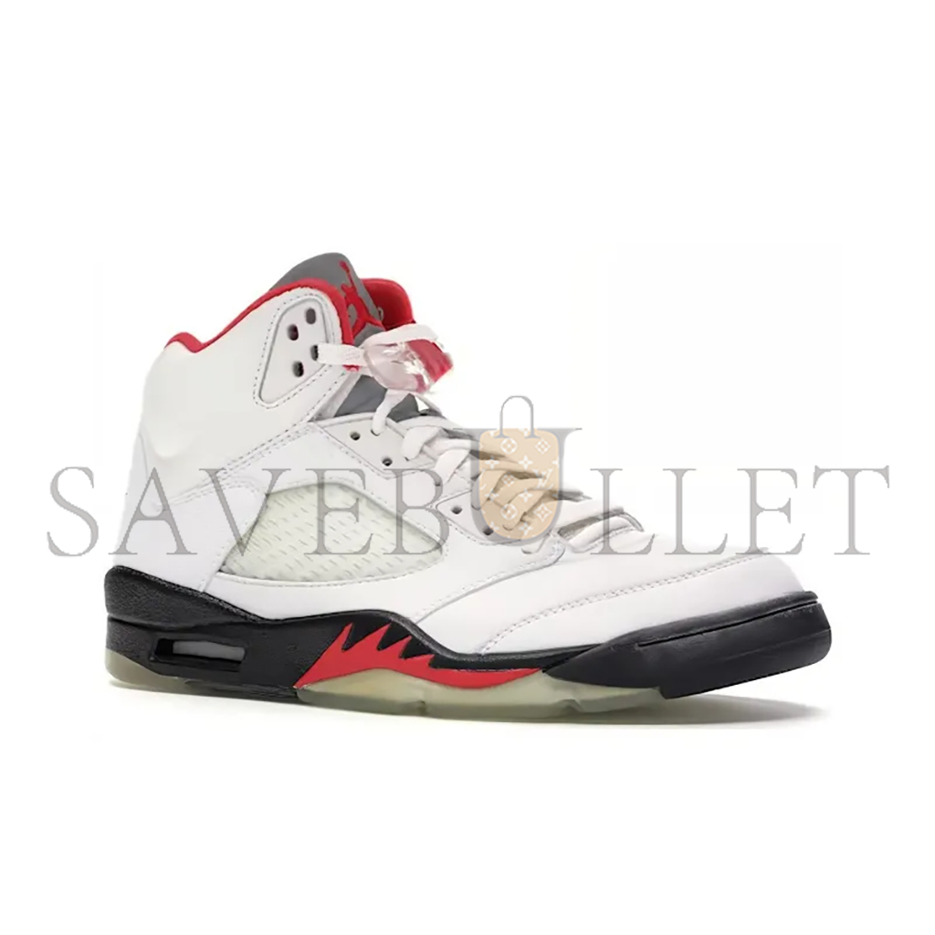 NIKE JORDAN 5 RETRO FIRE RED 136027-101