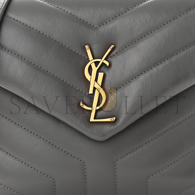 YSL LOULOU SMALL CHAIN BAG IN QUILTED LEATHER 494699027612 (23*17*9cm)