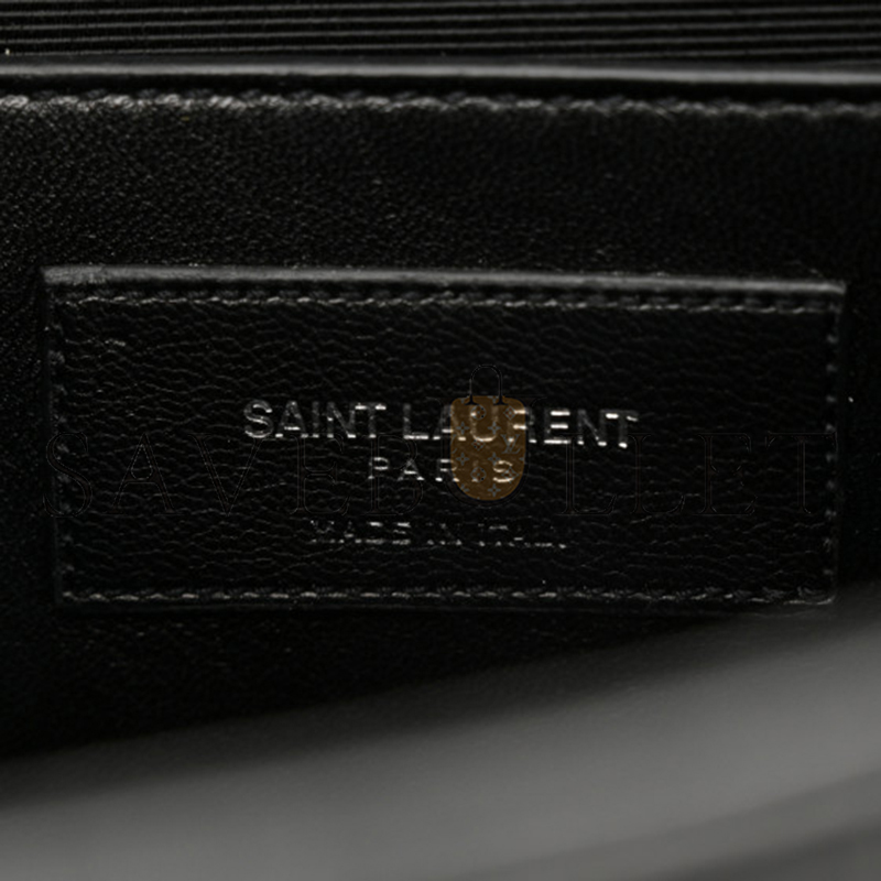 YSL KATE MEDIUM TASSEL IN CROCODILE-EMBOSSED LEATHER 354119DND0N1000 (24*14.5*5.5cm)