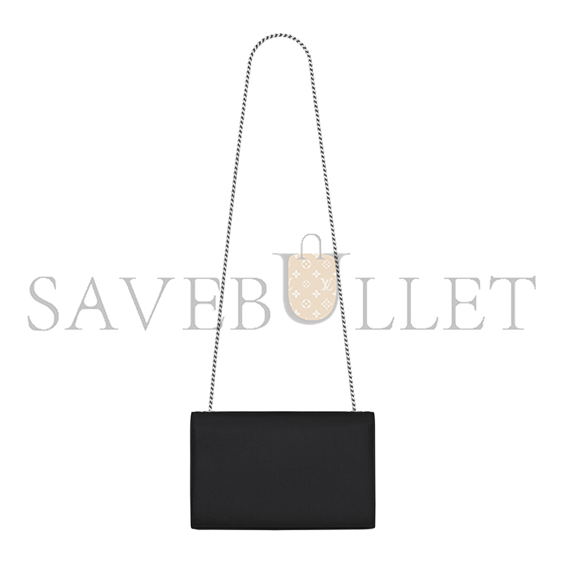 YSL KATE MEDIUM IN GRAIN DE POUDRE EMBOSSED LEATHER 364021BOW0N1000 (24*14.5*5.5cm) YSL KATE MEDIUM IN GRAIN DE POUDRE EMBOSSED LEATHER 364021BOW0N1000 (24*14.5*5.5cm)