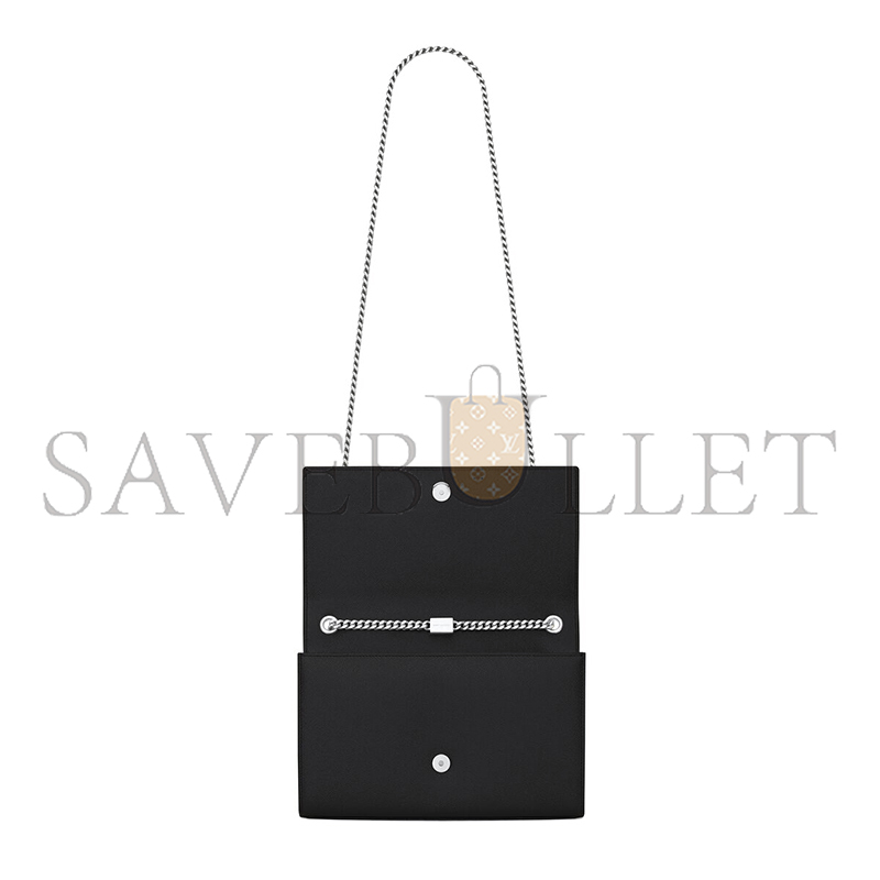 YSL KATE MEDIUM IN GRAIN DE POUDRE EMBOSSED LEATHER 364021BOW0N1000 (24*14.5*5.5cm) YSL KATE MEDIUM IN GRAIN DE POUDRE EMBOSSED LEATHER 364021BOW0N1000 (24*14.5*5.5cm)