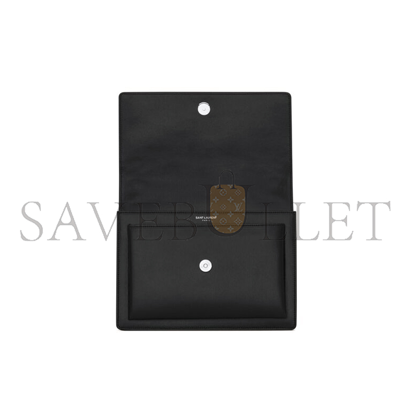 YSL SUNSET MEDIUM IN SMOOTH LEATHER 442906D420N1000 (22*15*6.5cm) YSL SUNSET MEDIUM IN SMOOTH LEATHER 442906D420N1000 (22*15*6.5cm)