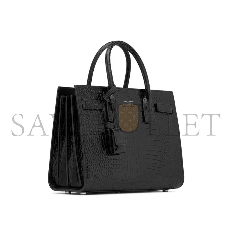 YSL SAC DE JOUR IN CROCODILE-EMBOSSED LEATHER-BABY 421863DND1N1000 (26*20.5*12.5cm) YSL SAC DE JOUR IN CROCODILE-EMBOSSED LEATHER-BABY 421863DND1N1000 (26*20.5*12.5cm)