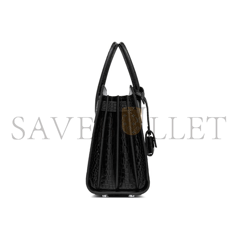 YSL SAC DE JOUR IN CROCODILE-EMBOSSED LEATHER-BABY 421863DND1N1000 (26*20.5*12.5cm) YSL SAC DE JOUR IN CROCODILE-EMBOSSED LEATHER-BABY 421863DND1N1000 (26*20.5*12.5cm)