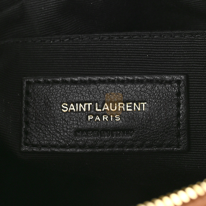 YSL LOU CAMERA BAG IN QUILTED SUEDE AND SMOOTH LEATHER 6125441S7R77761 (23*16*6cm)