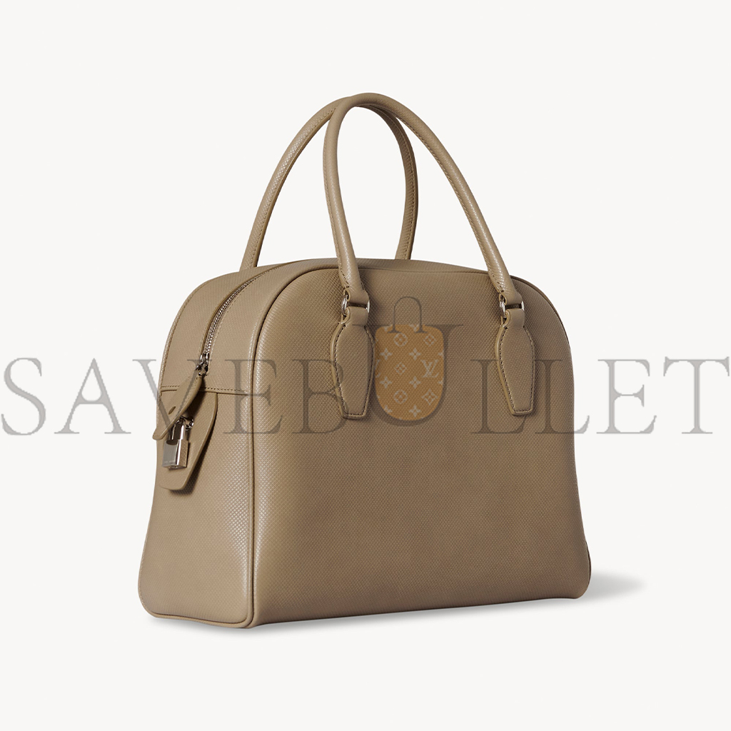 THE ROW INDIA 12.00 BAG IN LEATHER LIGHT TAUPE W1595L72SLTPL (30*22*14.5cm)