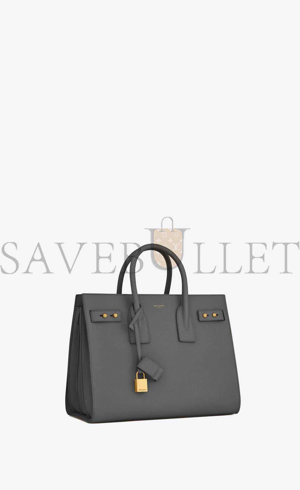 YSL SAC DE JOUR SUPPLE SMALL IN GRAINED LEATHER 717447DTI0W1112 (32*25.5*15.5cm)