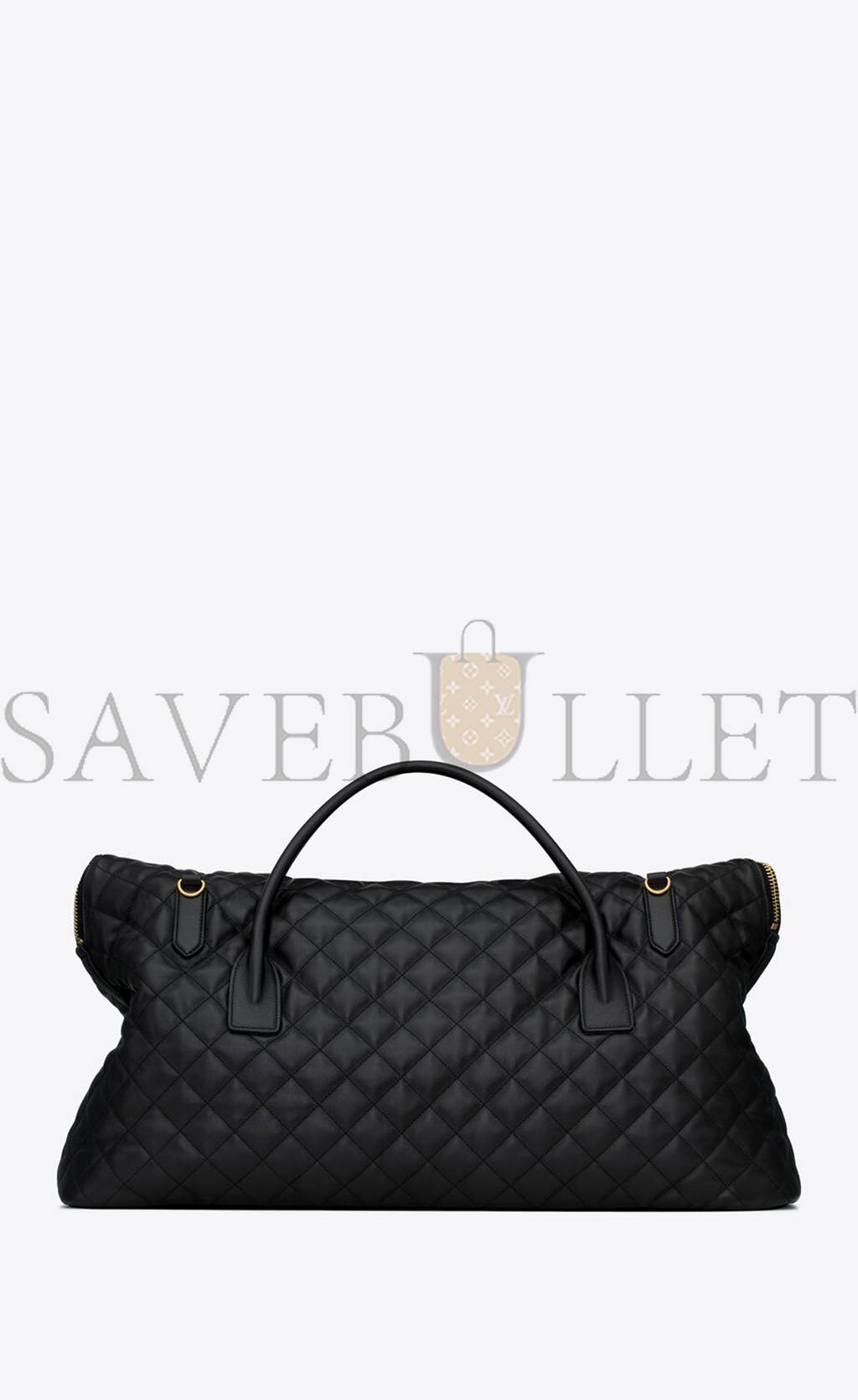 YSL ES GIANT TRAVEL BAG IN QUILTED LEATHER 736009AABK91000 (56*50*19cm)